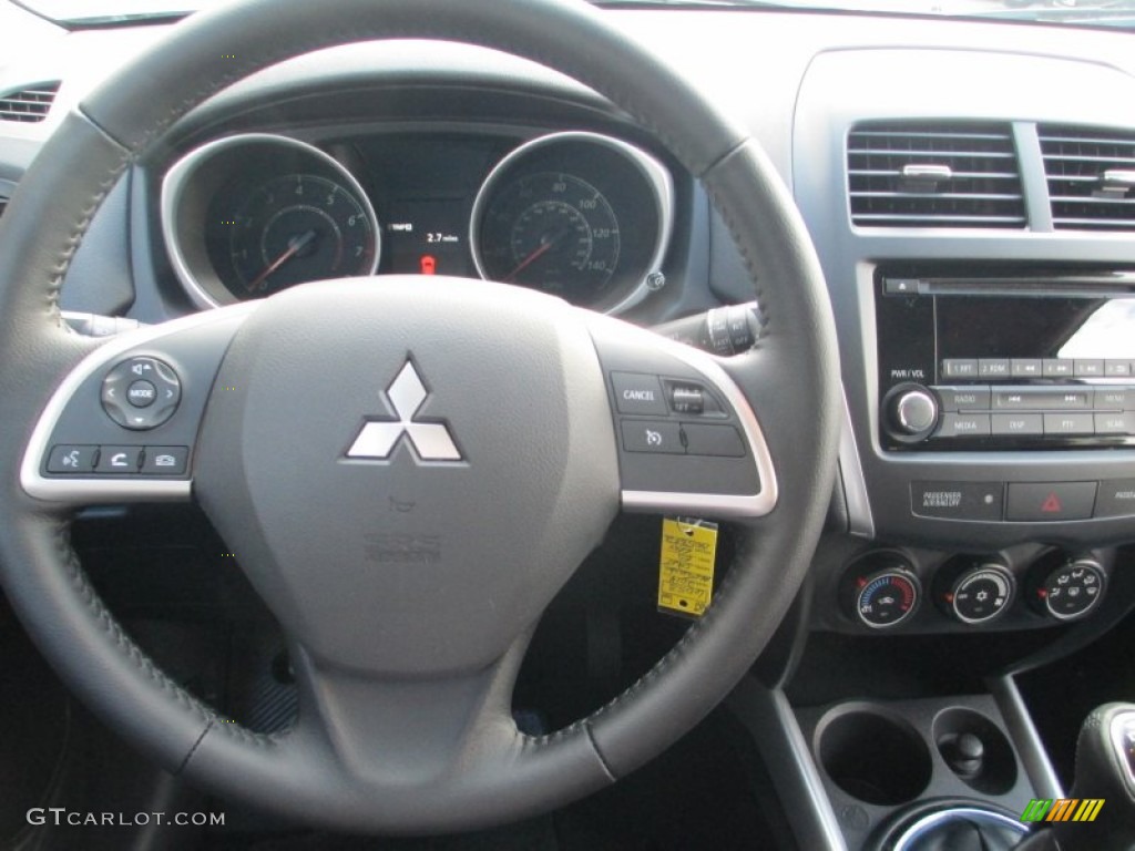 2014 Mitsubishi Outlander Sport ES Steering Wheel Photos