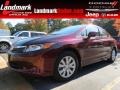 Crimson Pearl - Civic LX Sedan Photo No. 1