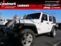 Bright White 2013 Jeep Wrangler Unlimited Sport 4x4