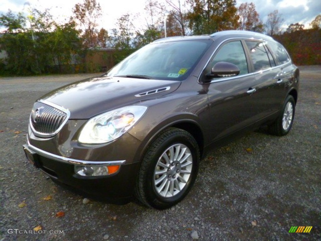 2010 Enclave CXL AWD - Cocoa Metallic / Ebony/Ebony photo #3