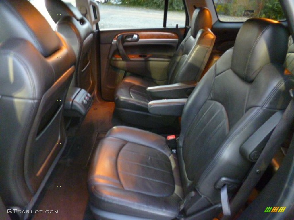 2010 Enclave CXL AWD - Cocoa Metallic / Ebony/Ebony photo #14