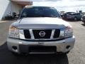 2008 Radiant Silver Nissan Titan SE Crew Cab 4x4  photo #3