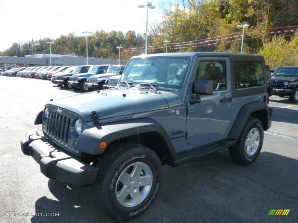 2014 Wrangler Sport 4x4 - Anvil / Black photo #1