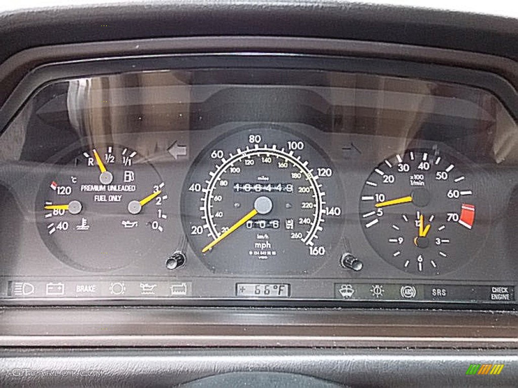 1994 Mercedes-Benz E 320 Convertible Gauges Photo #87513136