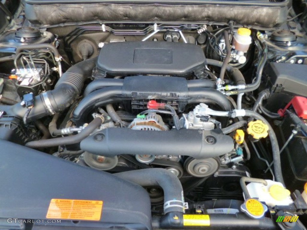 2011 Outback 2.5i Premium Wagon - Crystal Black Silica / Warm Ivory photo #18