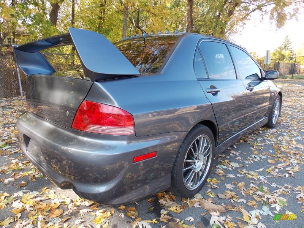 2006 Lancer Evolution IX MR - Graphite Gray / Black Alcantara photo #5