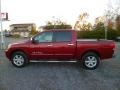 2014 Cayenne Red Nissan Titan SL Crew Cab 4x4  photo #4