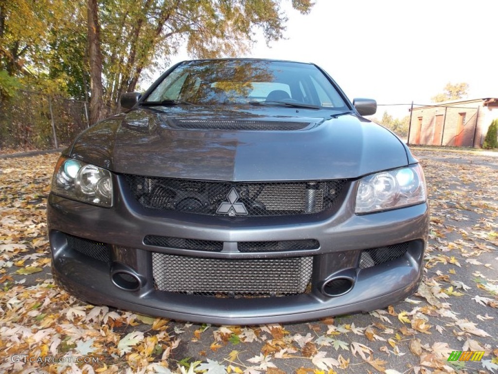 2006 Lancer Evolution IX MR - Graphite Gray / Black Alcantara photo #7