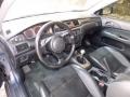 2006 Mitsubishi Lancer Evolution Black Alcantara Interior Prime Interior Photo