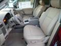 2014 Nissan Titan Almond Interior Front Seat Photo