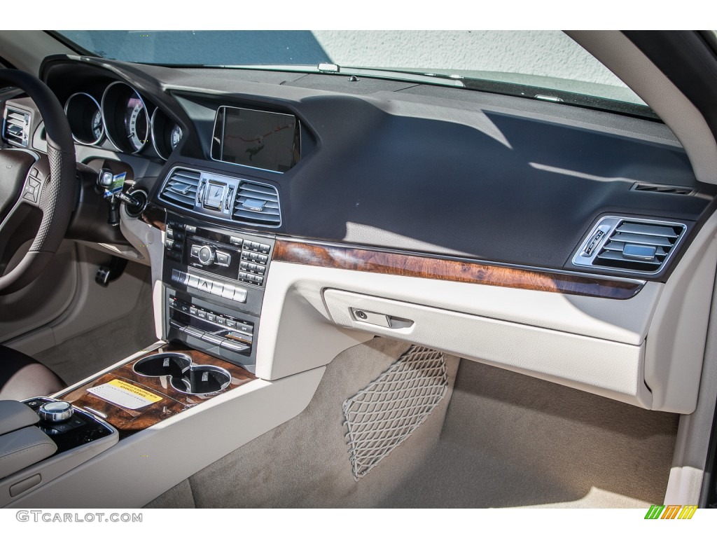 2014 E 350 Cabriolet - Obsidian Black Metallic / Silk Beige/Espresso Brown photo #8