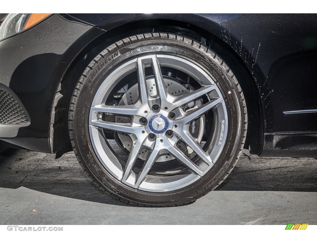 2014 E 350 Cabriolet - Obsidian Black Metallic / Silk Beige/Espresso Brown photo #10