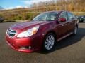 2011 Ruby Red Pearl Subaru Legacy 3.6R Limited  photo #3