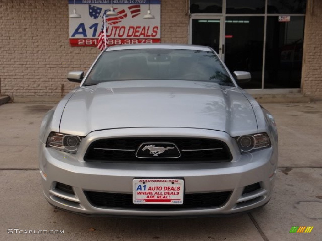 Ingot Silver Ford Mustang