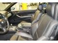 2004 BMW M3 Black Interior Front Seat Photo