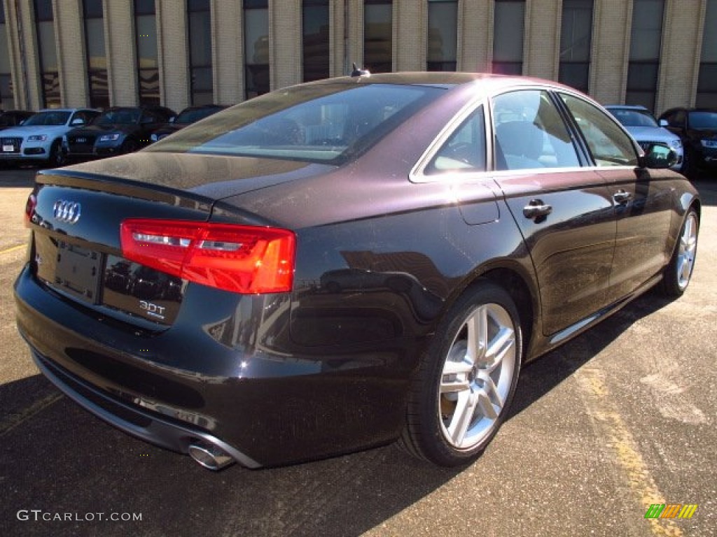 2014 A6 3.0T quattro Sedan - Oolong Gray Metallic / Black photo #2