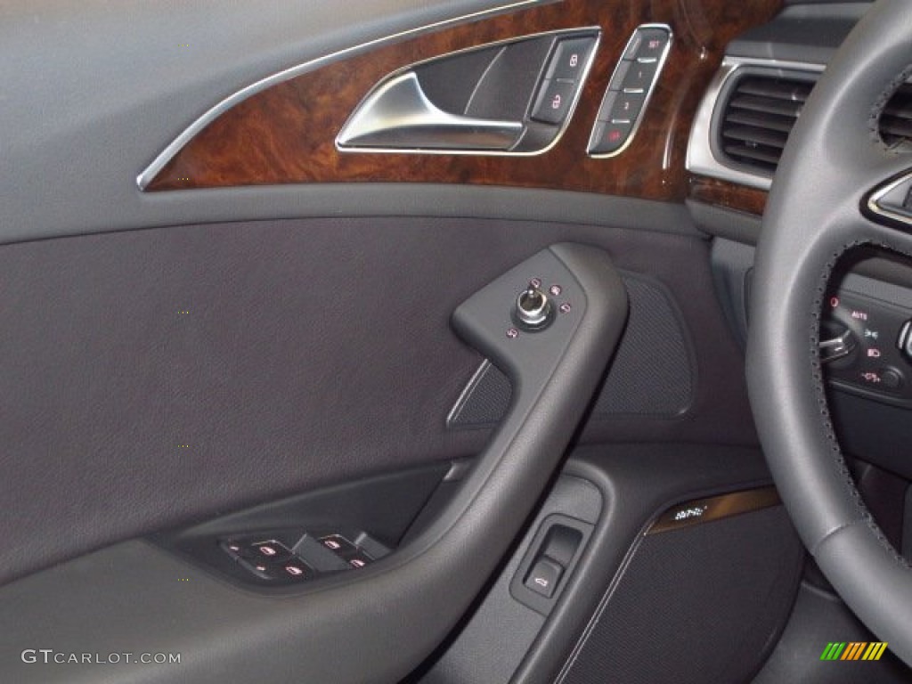 2014 A6 3.0T quattro Sedan - Oolong Gray Metallic / Black photo #17