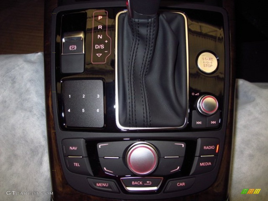 2014 A6 3.0T quattro Sedan - Oolong Gray Metallic / Black photo #21