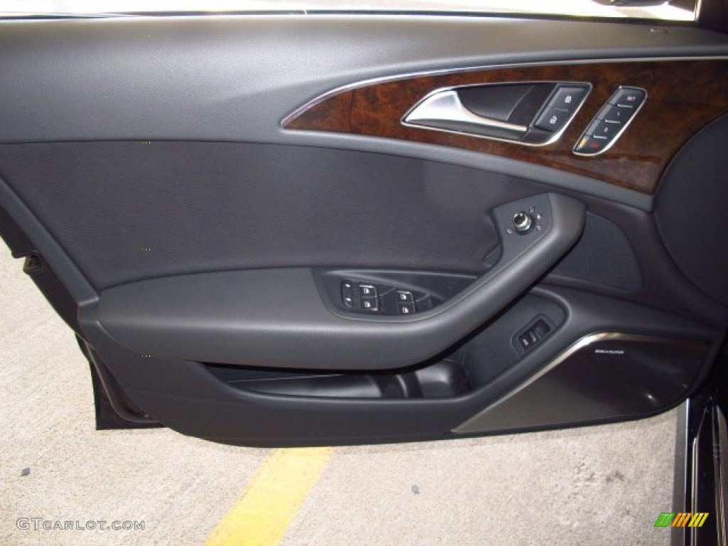 2014 A6 3.0T quattro Sedan - Oolong Gray Metallic / Black photo #10