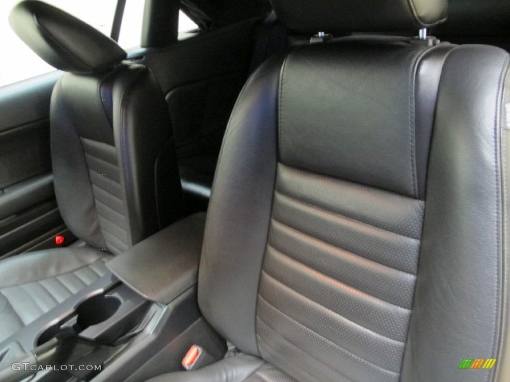 2006 Mustang GT Premium Convertible - Satin Silver Metallic / Dark Charcoal photo #18