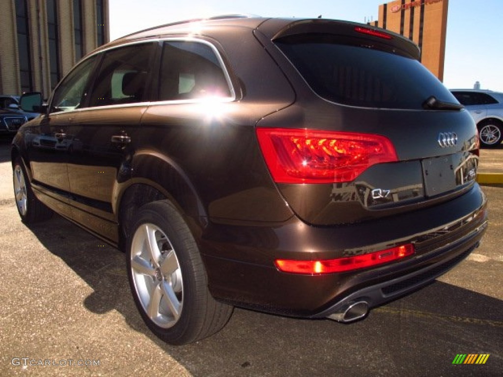2014 Teak Brown Metallic Audi Q7 3.0 TFSI quattro S Line Package