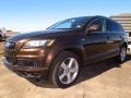 2014 Teak Brown Metallic Audi Q7 3.0 TFSI quattro S Line Package  photo #5