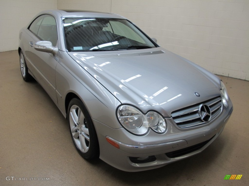 2006 CLK 350 Coupe - Pewter Metallic / Black photo #1
