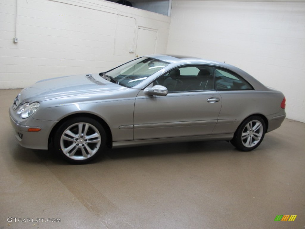 2006 CLK 350 Coupe - Pewter Metallic / Black photo #5
