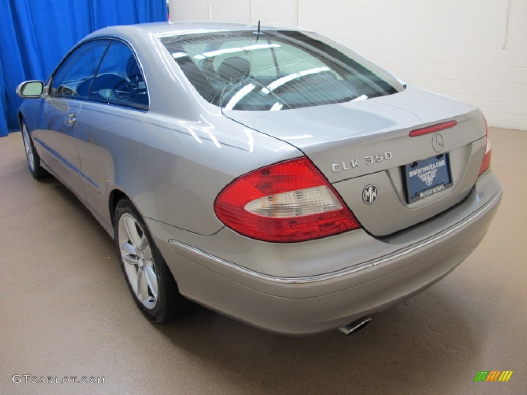 2006 CLK 350 Coupe - Pewter Metallic / Black photo #6