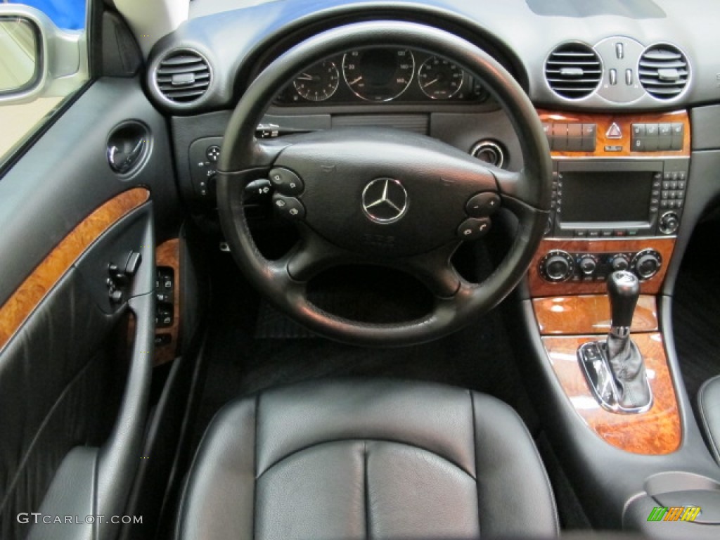 2006 CLK 350 Coupe - Pewter Metallic / Black photo #23