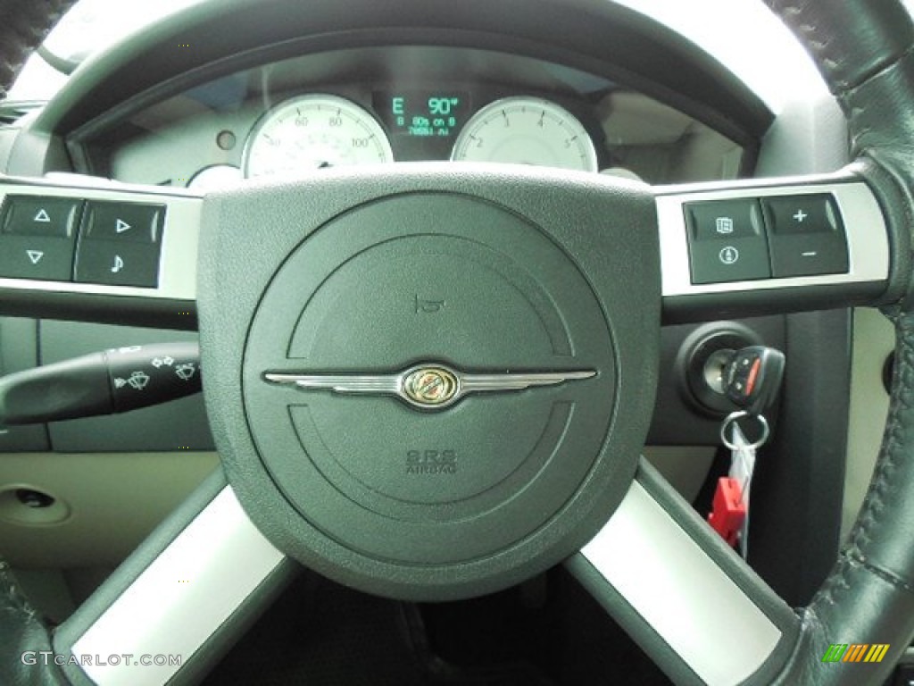 2007 300 Touring - Inferno Red Crystal Pearlcoat / Dark Slate Gray/Light Graystone photo #21