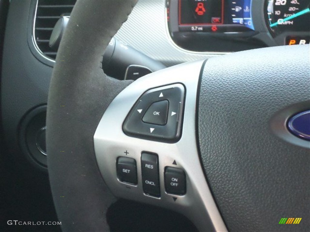 2014 Taurus SHO AWD - Tuxedo Black / Charcoal Black photo #20