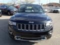 2014 Brilliant Black Crystal Pearl Jeep Grand Cherokee Overland 4x4  photo #3