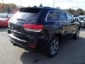 2014 Brilliant Black Crystal Pearl Jeep Grand Cherokee Overland 4x4  photo #6