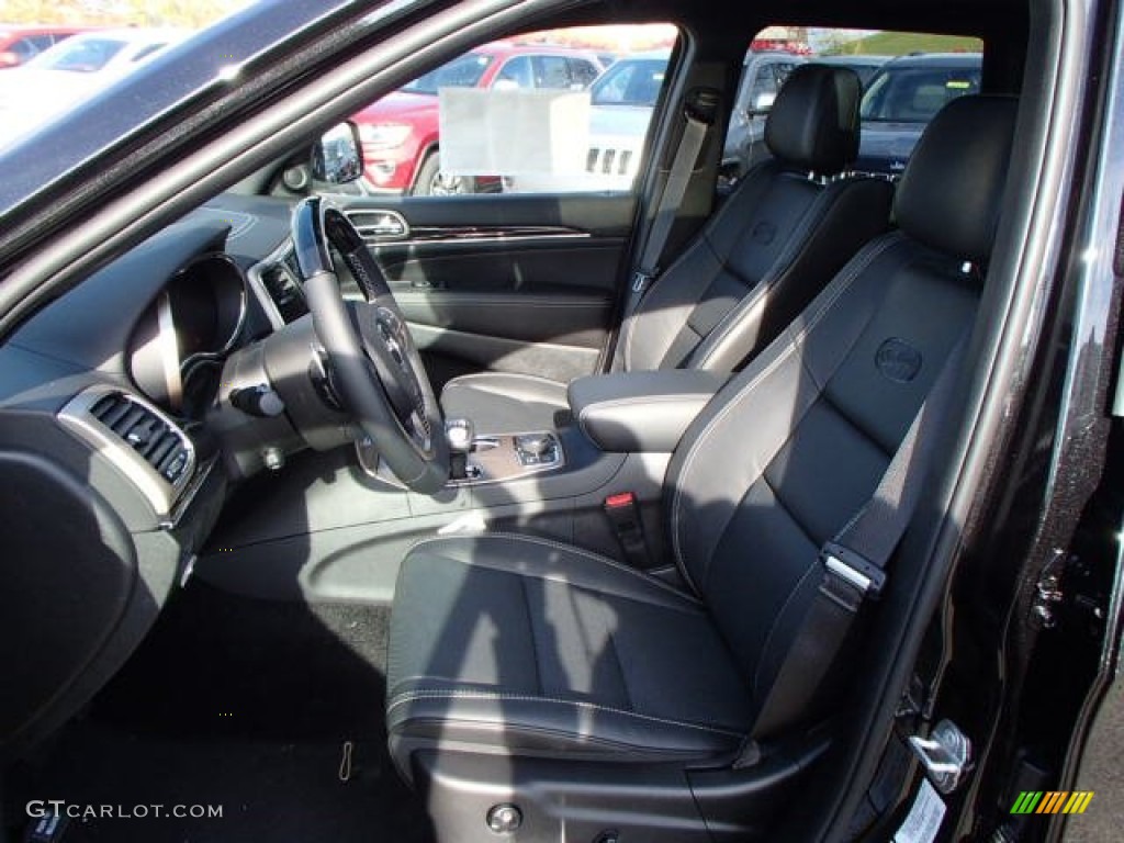 2014 Grand Cherokee Overland 4x4 - Brilliant Black Crystal Pearl / Overland Morocco Black photo #10