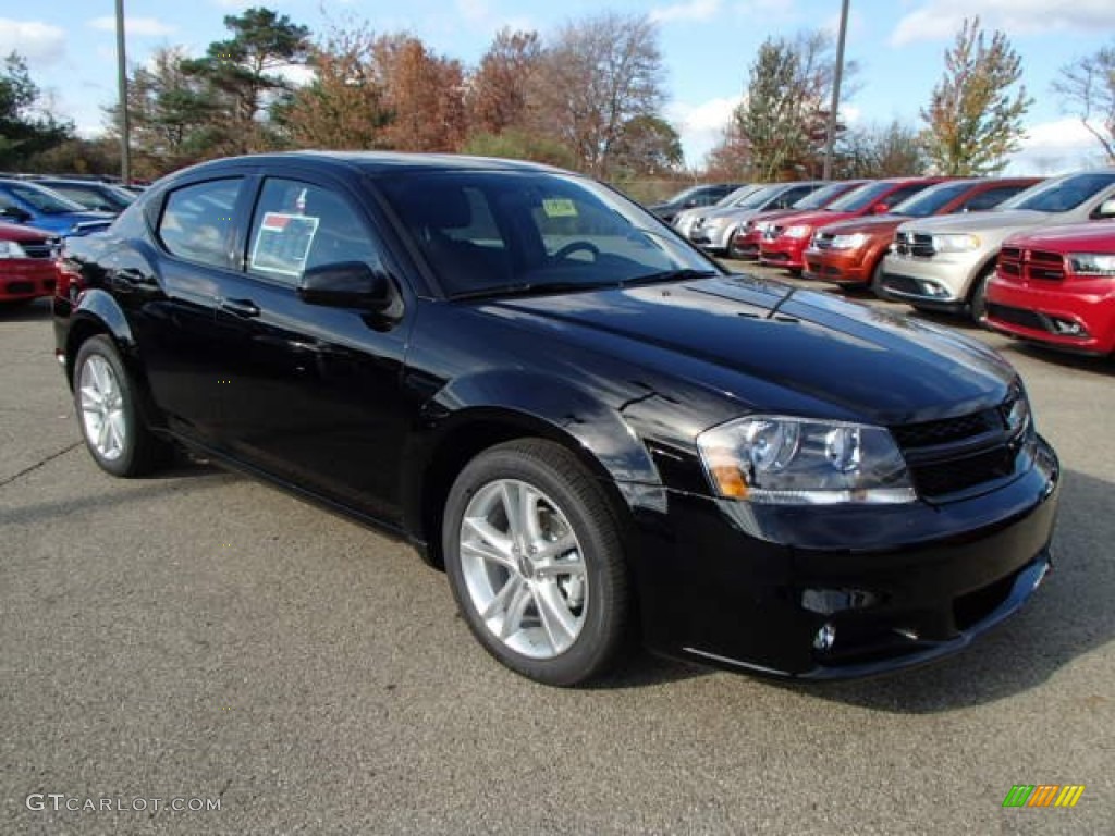 Black Clear Coat 2014 Dodge Avenger SXT Exterior Photo #87520536
