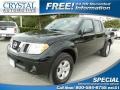 2013 Super Black Nissan Frontier SV V6 Crew Cab  photo #1