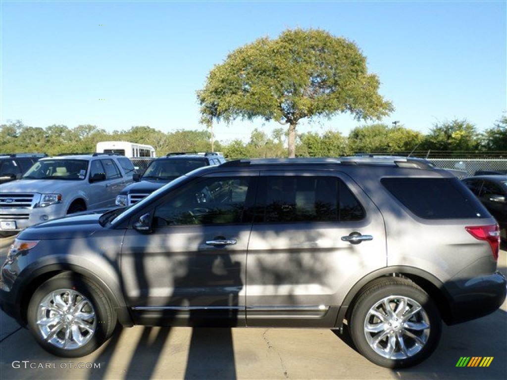 2014 Explorer XLT - Sterling Gray / Medium Light Stone photo #2