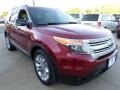 2014 Ruby Red Ford Explorer XLT  photo #6