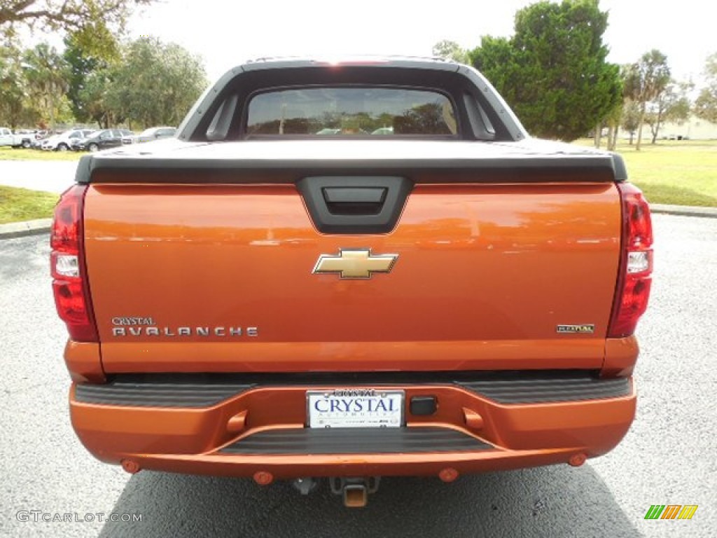 2007 Avalanche LTZ - Sunburst Orange Metallic / Ebony/Light Cashmere photo #8