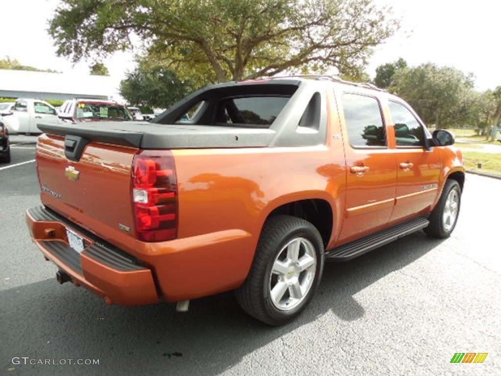 2007 Avalanche LTZ - Sunburst Orange Metallic / Ebony/Light Cashmere photo #9