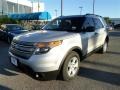 2014 Ingot Silver Ford Explorer FWD  photo #1