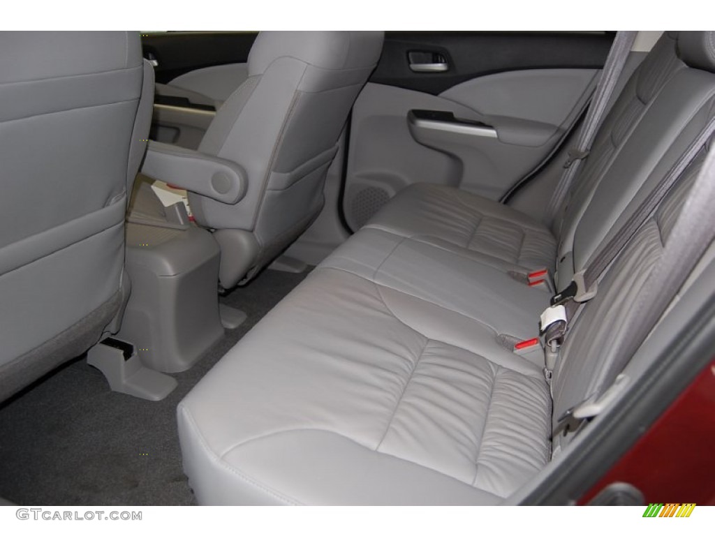 2014 CR-V EX-L - Basque Red Pearl II / Gray photo #26