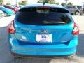 2014 Blue Candy Ford Focus SE Hatchback  photo #4