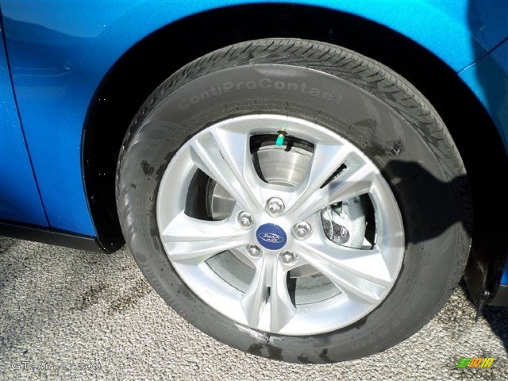 2014 Focus SE Hatchback - Blue Candy / Charcoal Black photo #8