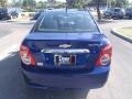 2014 Blue Topaz Metallic Chevrolet Sonic LT Sedan  photo #4