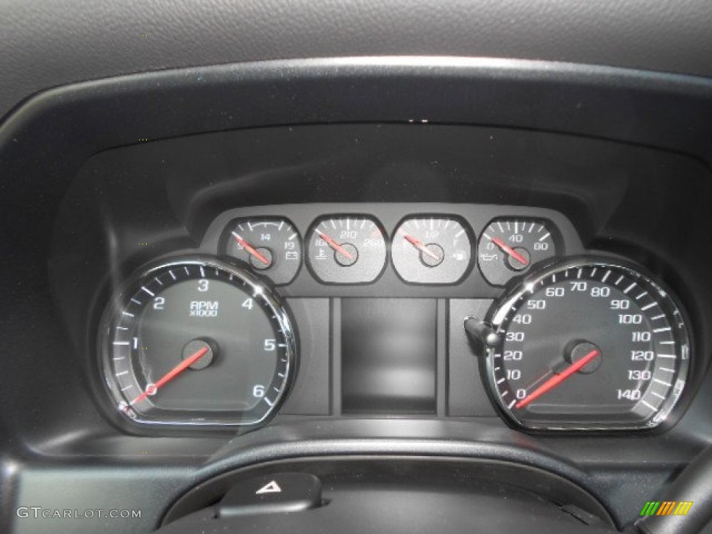 2014 GMC Sierra 1500 Crew Cab 4x4 Gauges Photo #87524909