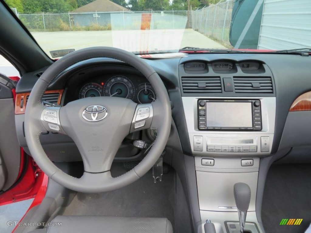 2008 Solara SLE V6 Convertible - Super Red 5 / Dark Stone photo #35