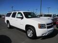 2014 Summit White Chevrolet Suburban LT 4x4  photo #1