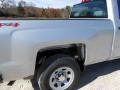 2014 Silver Ice Metallic Chevrolet Silverado 1500 WT Double Cab 4x4  photo #7